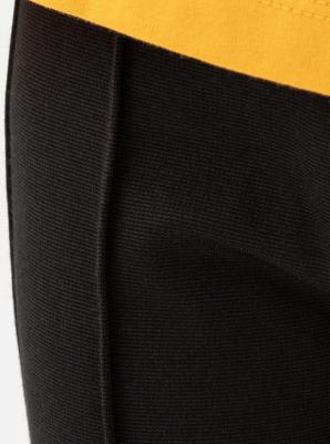 Леггинсы однотонные черные 222BBGMC13020800 р.116 – фото 3