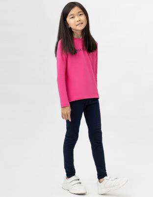 Леггинсы однотонные синие 222BBGB13011000 р.158