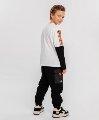 Брюки 124BBBJC56026113, черный, 134 – фото 1