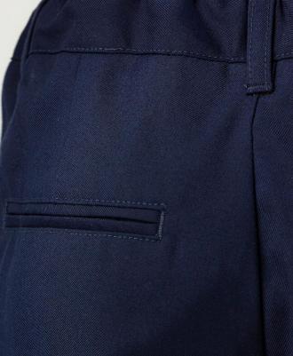 Брюки классические темно-синие 223BBBS63011000, 164 – фото 3