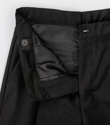 Брюки прямого кроя со стрелками черные (122) – фото 3