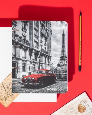 Тетрадь на кольцах Авто А5 120 листов в клетку – фото 1