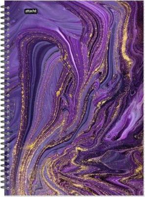 Бизнес-тетрадь Fluid A4 96 листов бирюзовая в клетку на спирали – фото 9