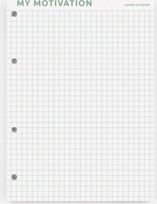 Блок сменный зеленый, 14х20 см, 60 л., клетка