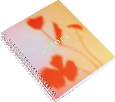 Тетрадь Aurora 120 листов, клетка, 156х207 мм