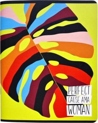 Тетрадь общая Abstract Лист А5+ 48 листов в клетку на скрепке – фото 5