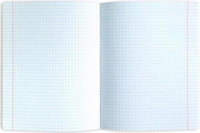 Тетрадь общая Abstract Лист А5+ 48 листов в клетку на скрепке – фото 6
