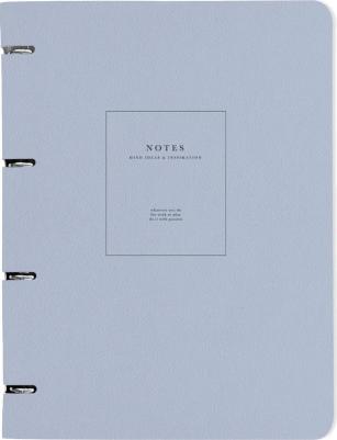 Тетрадь общая "Notes" на кольцах, А4 на 120 листов в клетку, гибкая обложка из ламинированного картона