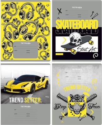 Тетрадь 18 листов, линия "Первоклассная", светло-сиреневая – фото 7