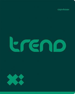 Тетрадь 48 листов, A5, клетка, "Monocolor. Green trend" – фото 5