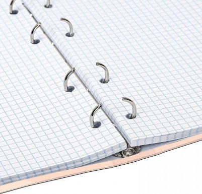 Тетрадь на кольцах A5, 17 х 21 см, 120 листов "Девушка" – фото 2