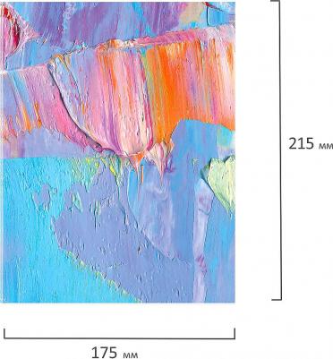 Тетрадь на кольцах A5, 17 х 21 см, 120 листов, с разделителями "Blur" – фото 6