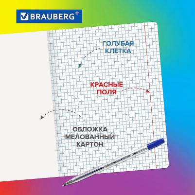 Тетради 12 л. КОМПЛЕКТ 10 шт. клетка – фото 3