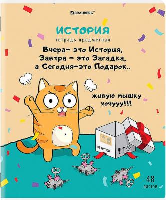 Тетради предметные, комплект 12 предметов, "Кот-энтузиаст", 48 листов, twin-лак – фото 5