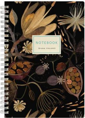 Тетрадь Ночные цветы, B5, 60 листов, клетка