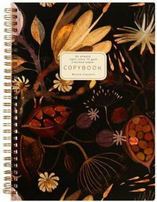 Тетрадь Ночные цветы, B5, 60 листов, клетка – фото 4