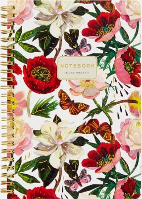 Тетрадь общая, А5, "пионы" 60 л, клетка, Арт. 7-60-201/03