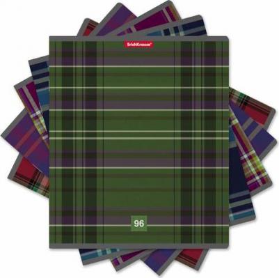 Тетрадь 96 листов в клетку "Классика Visio", обложка мелованный картон, блок офсет, белизна 100%, микс – фото 1