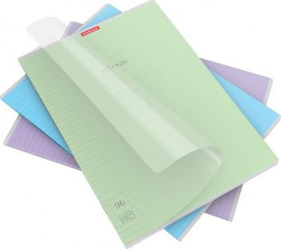 Тетрадь А4, 96 листов в линейку на скобе "Классика" CoverPrо, плас – фото 5