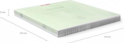 Тетрадь школьная ученическая Классика зеленая, 12 листов, крупная клетка, арт. 35186 – фото 7