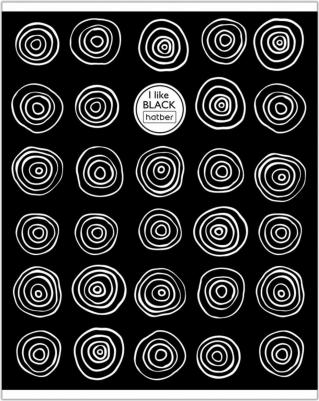 Тетрадь А5 48 л. скоба, клетка, ламинация, "I Like Black", 48Т5лВ1 – фото 1