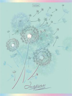 Тетрадь А5, 48 л., скоба, клетка, матовая ламинация, 3D, "Вдохновение", 48Т5лофВ1 – фото 3