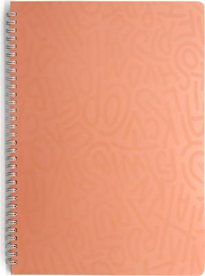 LAMARK0099 Тетрадь Delight Time на спир., А4, 96 л., кл., обл. картон, лам., уф-лак, цвет 4680518033835 – фото 3