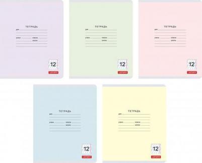 Тетрадь в частую косую линейку А5, 12 л – фото 1