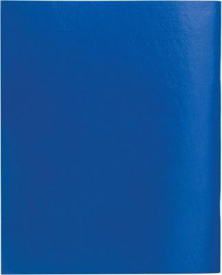 Тетрадь бумвинил, А4, 96 л., скоба, офсет №1, клетка, СИНИЙ, 403410 – фото 2