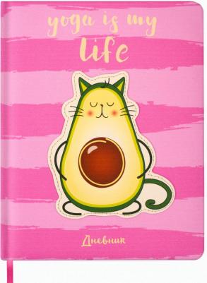 Дневник 1-4 класс 48 л., обложка кожзам, печать, аппликация, "АВАКОТ", 105938 – фото 5