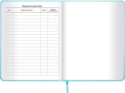 Дневник 1-4 класс 48 листов, кожзам, печать, наклейки "Русалочка" – фото 11
