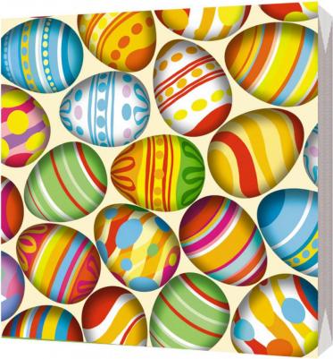 Салфетки бумажные Пасха 3-х слойные 33х33 см 20 штук – фото 2