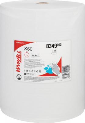 Нетканый протирочный материал Wypall X60 белый (650 листов в упаковке) – фото 6