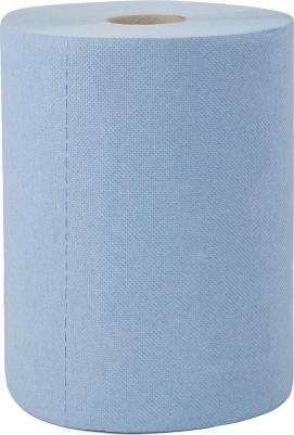 Бумага протирочная 130 м, PREMIUM, 2-слойные, 500 листов в рулоне размером 23х26 см, КОМПЛЕКТ 6 рулонов, 112513 – фото 2