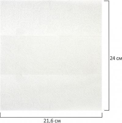 Полотенца бумажные 200 шт., LAIMA, PREMIUM, 2-слойные, белые, КОМПЛЕКТ 21 пачка, 24х21,6, Z-сложение, 111339 – фото 4