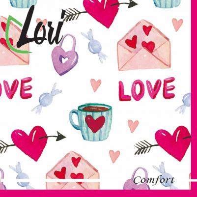 2-х слойные салфетки 33*33 (16 шт. в индивидуальной пачке) 4607087564430