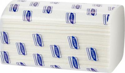 Полотенца бумажные листовые V-сложения 1-слойные 15 пачек по 250 листов – фото 3