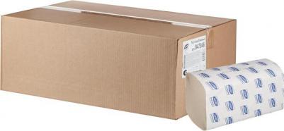 Полотенца бумажные листовые V-сложения 1-слойные 20 пачек по 250 листов – фото 13