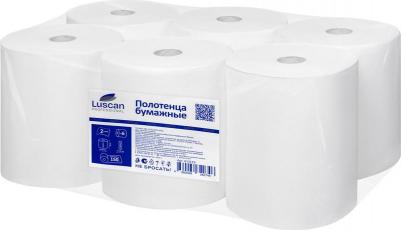 Полотенца бумажные в рулонах 2-слойные 6 рулонов по 150 метров 4660028340746 – фото 4