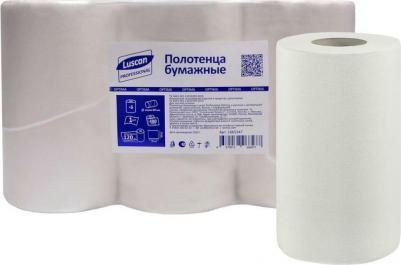 Полотенца бумажные в рулонах с центральной вытяжкой Optima 1-слойные 6 рулонов по 120 метров – фото 9