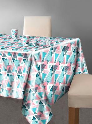 Скатерть Геометрия полиэтиленовая 120х180 см разноцветная