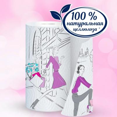 Бумажные полотенца Decor 3 слоя 2 рулона – фото 8