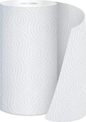 Полотенца бумажные с тиснением трехслойные (4 рулона по 12.5 метра) – фото 2