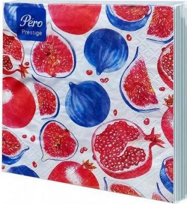 Салфетки бумажные 3 слоя 33 х 33 см 20 шт