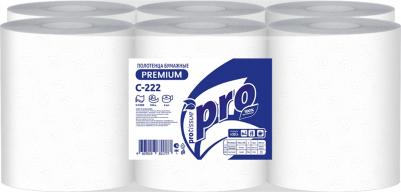 Бумажные полотенца для диспенсеров 2-слойные 6 рулонов по 150 метров – фото 3