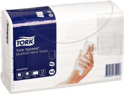 Полотенца бумажные листовые Universal H2 471103 Z-сложения 2-слойные 20 пачек по 190 листов