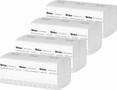 Полотенца бумажные листовые Prof F1 Comfort KV205 V-сложения 2-слойные 20 пачек по 200 листов – фото 8