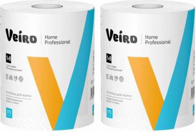 Полотенца бумажные в рулонах " Home Professional", 2-слойные, 75 метров, белые – фото 5