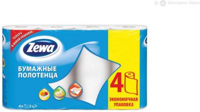 Бумажные полотенца двухслойные, 4 шт – фото 3