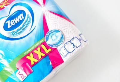 Бумажные полотенца XXL Декор 1/2 листа, 2 рулона – фото 3
